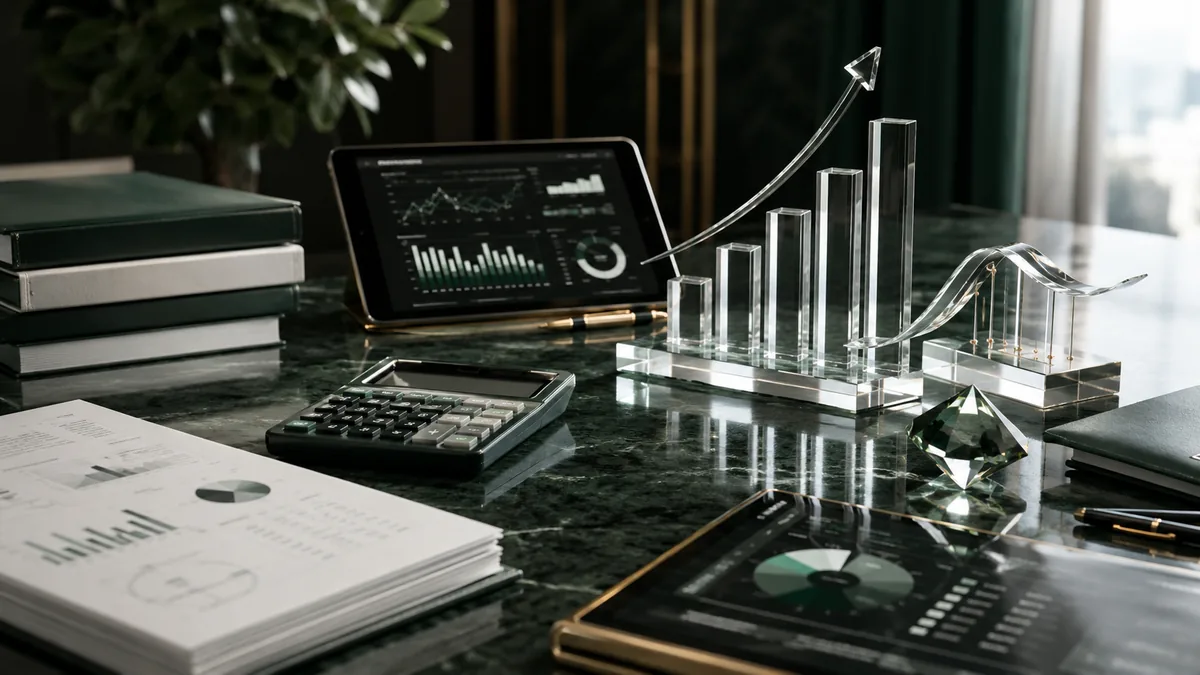 Indicadores acompanhados por CFO estratégico: caixa, margem, orçamento e performance