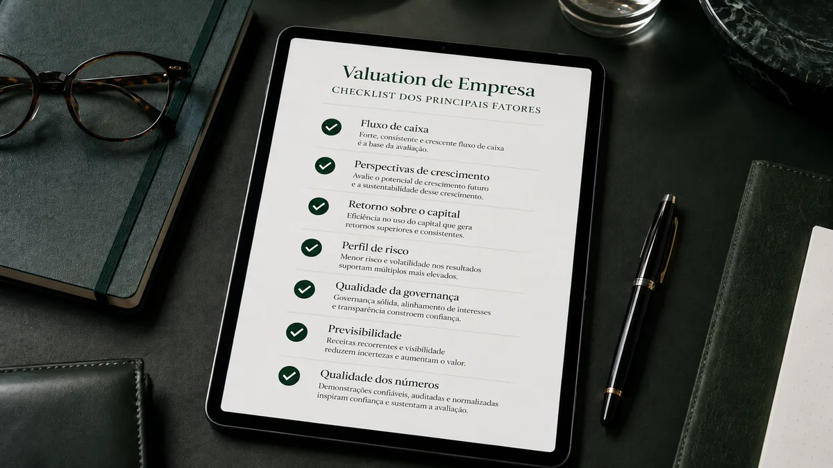 Fatores que sustentam o valuation de empresa